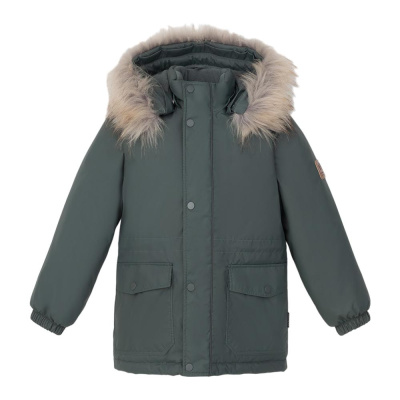 Куртка Crockid ВК 36096/8 УЗГ серо-зелёный 01